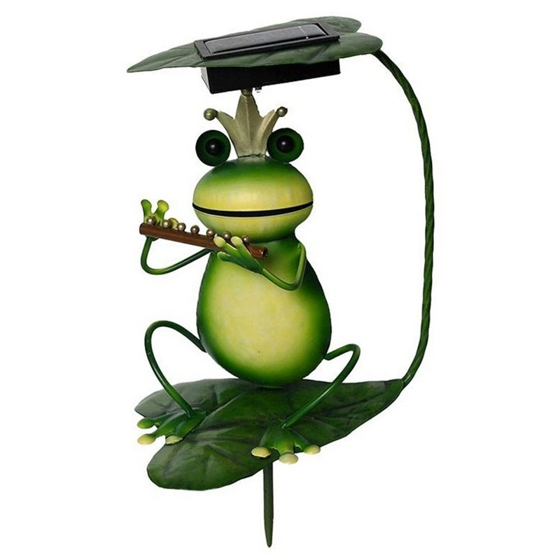 Frog Decoration Lamp Solar Garden Plug-in Lamp