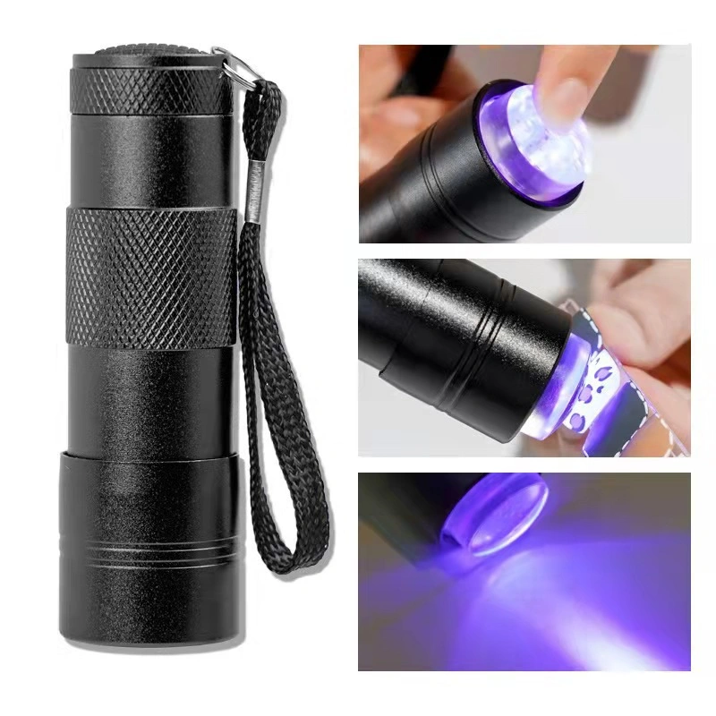 Multi-Function Mini UV LED Nail Lamp with Silicone Head to Flat The Nail Decoration