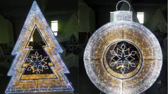 Luce natalizia a LED 3D in acrilico con motivo a papera